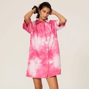 MSGM Denim Camica Shirtdress‎ Size 12